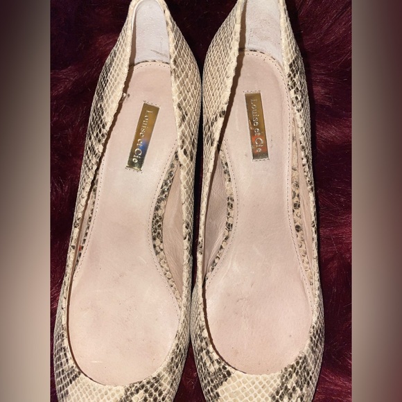 Louise et Cie Snakeskin Jordyna Pump - Picture 2 of 6